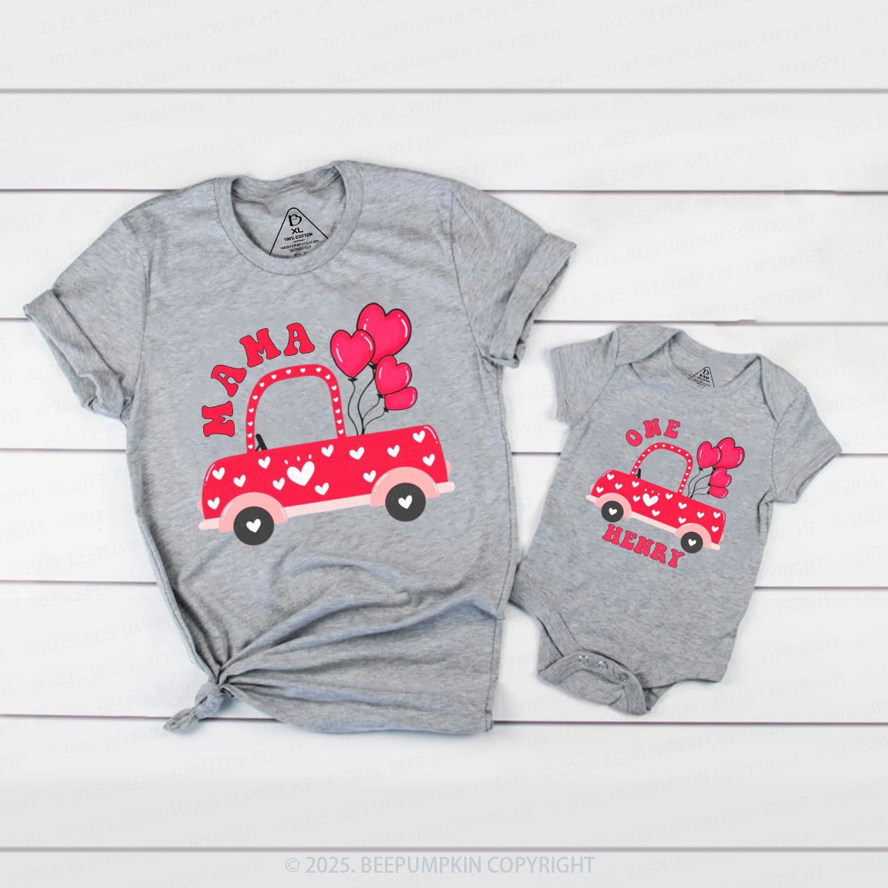 Personalized Love Ride Valentine's Day Family Shirt