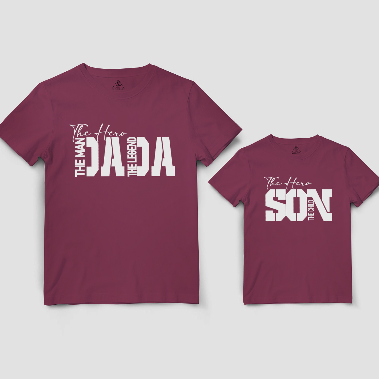 The Man The Legend Dad&Me Matching Shirts