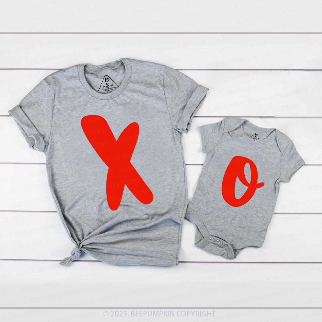Personalized XO Love Family Shirt