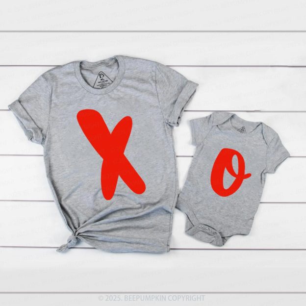 Personalized XO Love Family Shirt