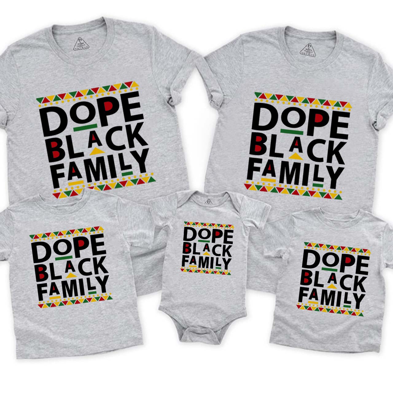 Dope Black Family Matching Tees Beepumpkin