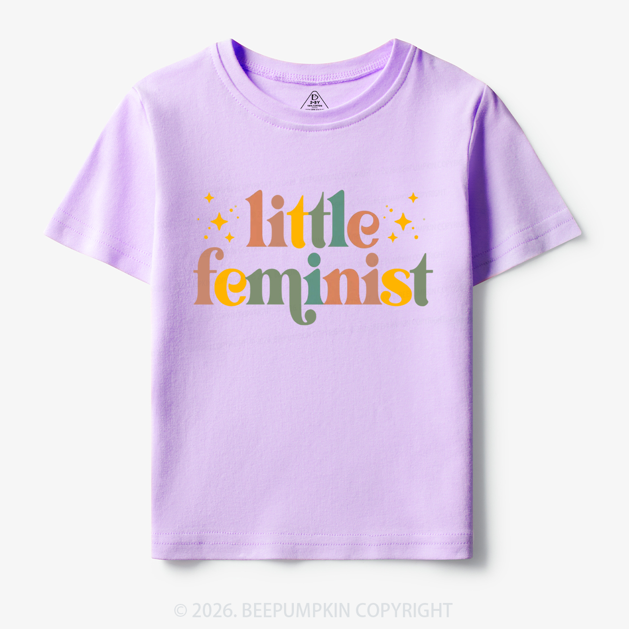  Vintage Little Feminist Toddler&Kid's Tees Beepumpkin