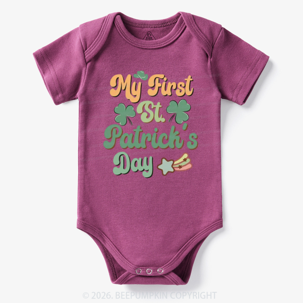 My First St. Patrick's Day Lucky Bodysuit