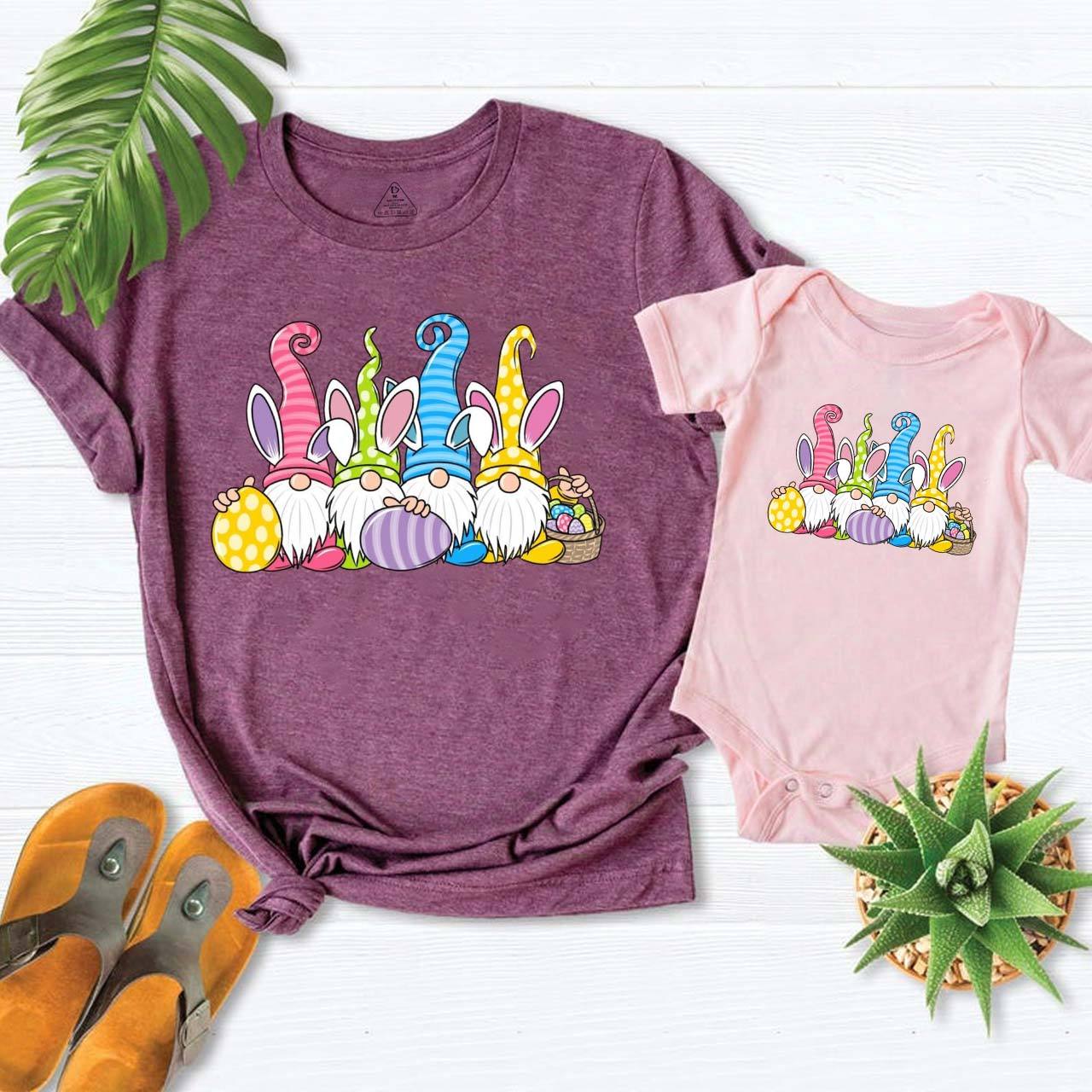Easter Gnomes Mom&Me Matching Tees