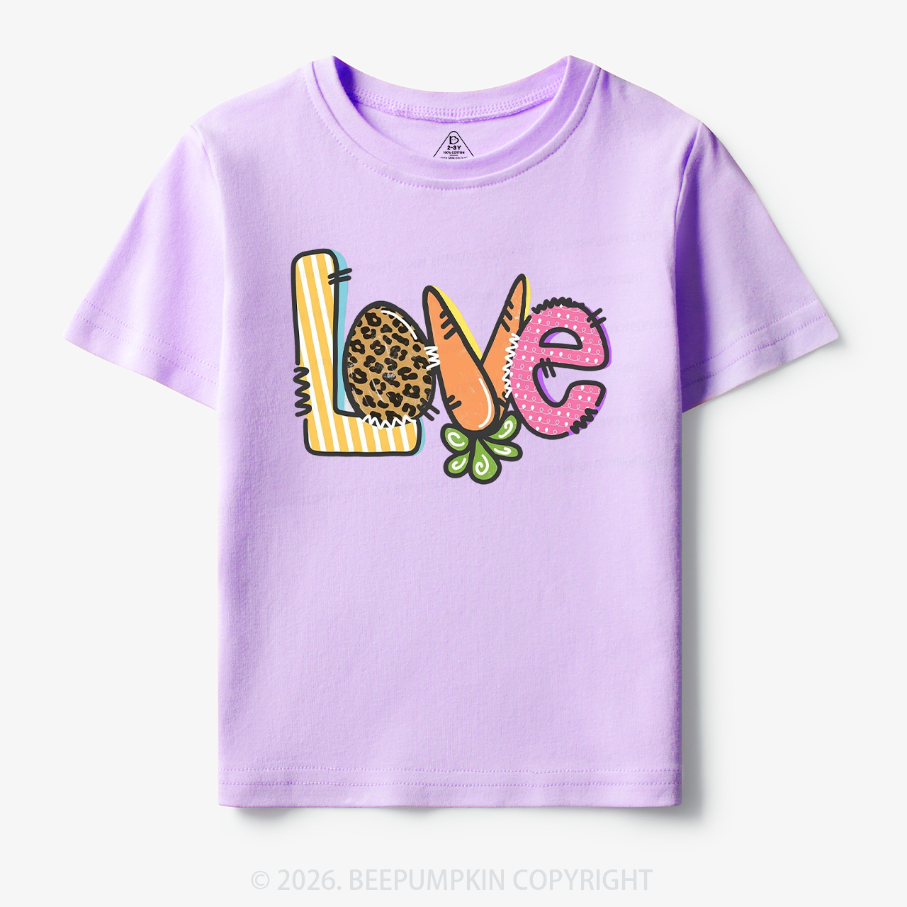 Easter Carrot Love Toddler&Kid's Tees