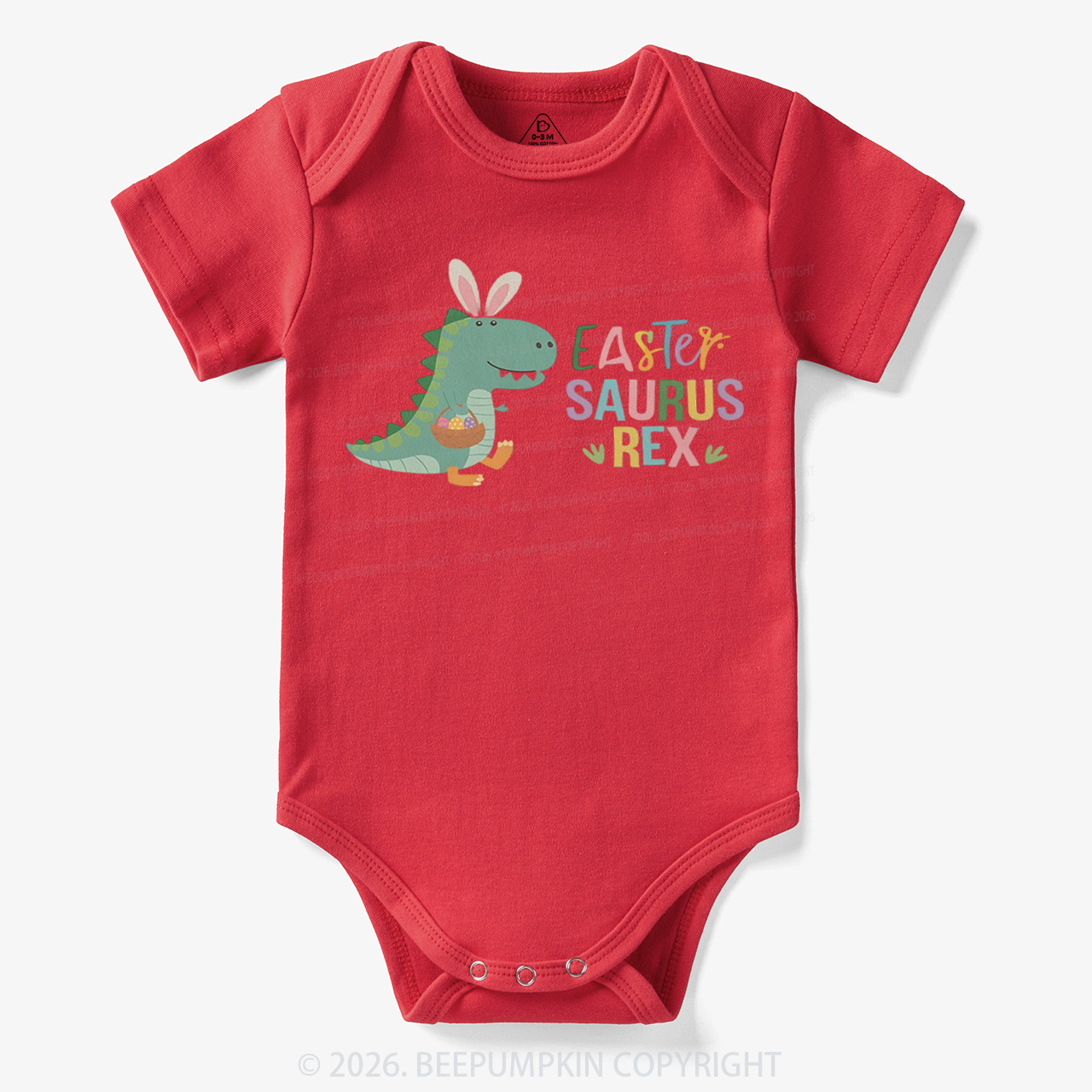 Easter Saurus Rex Bodysuit