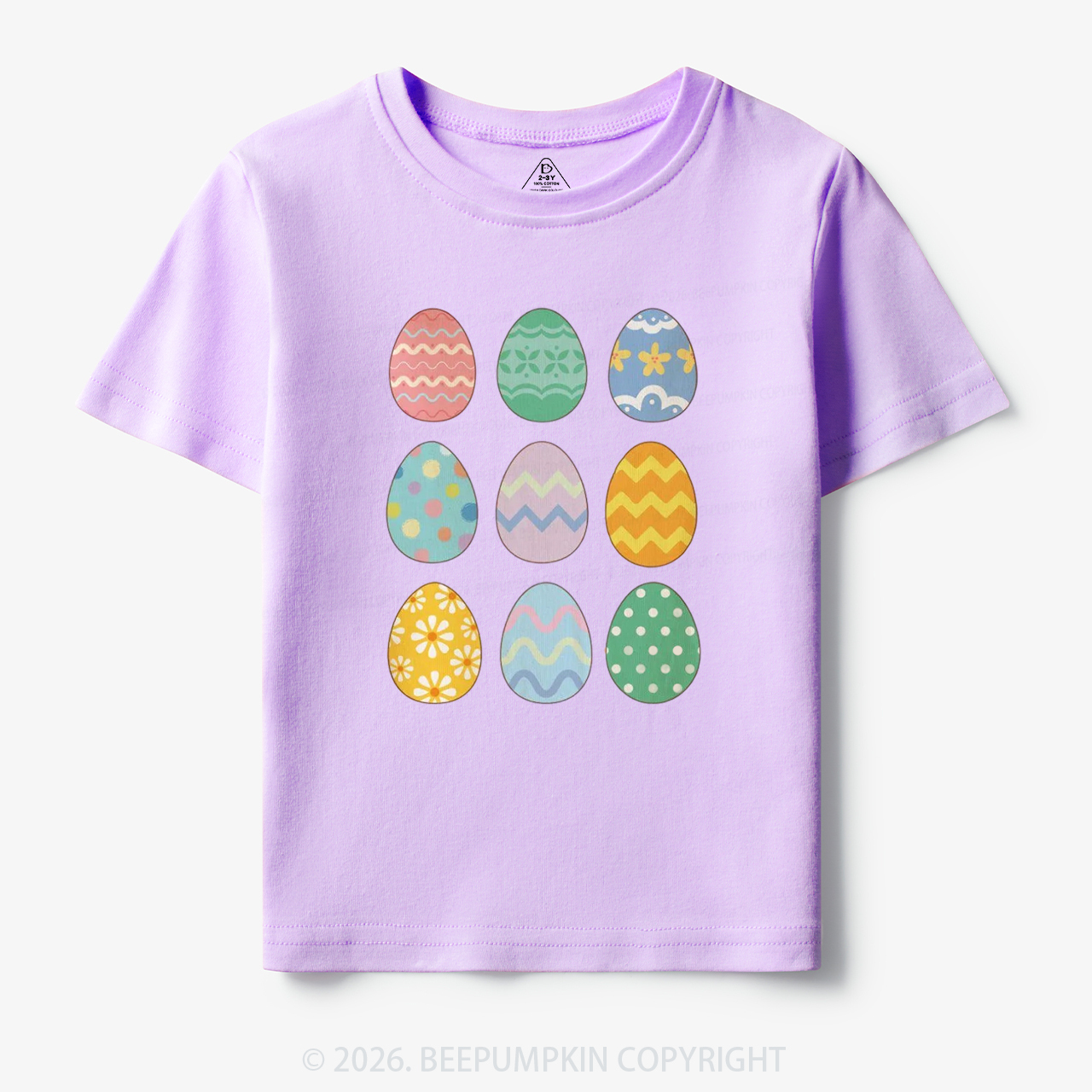 Cute Pastel Easter Egg Toddler&Kid's Tees