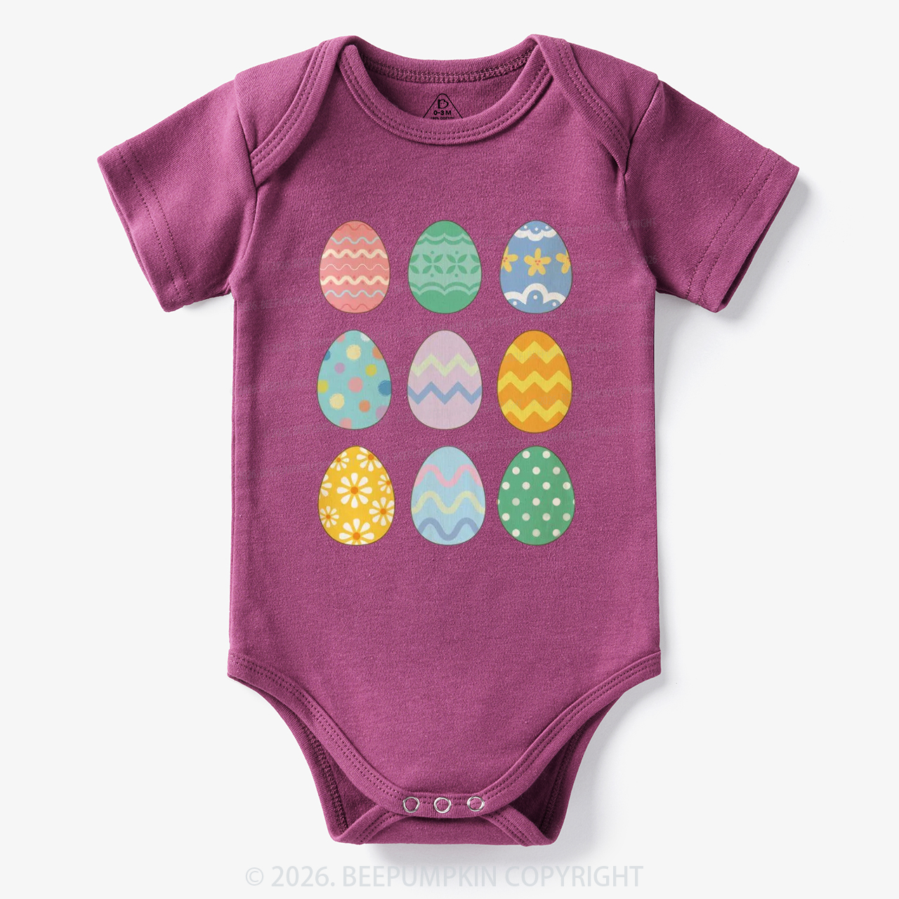 Cute Pastel Easter Egg Bodysuit