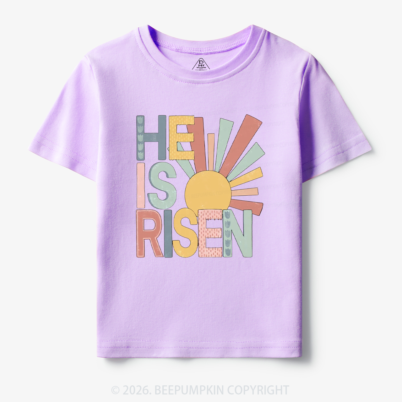 He Is Risen Love Like Jesus Easter Toddler&Kid's Tees