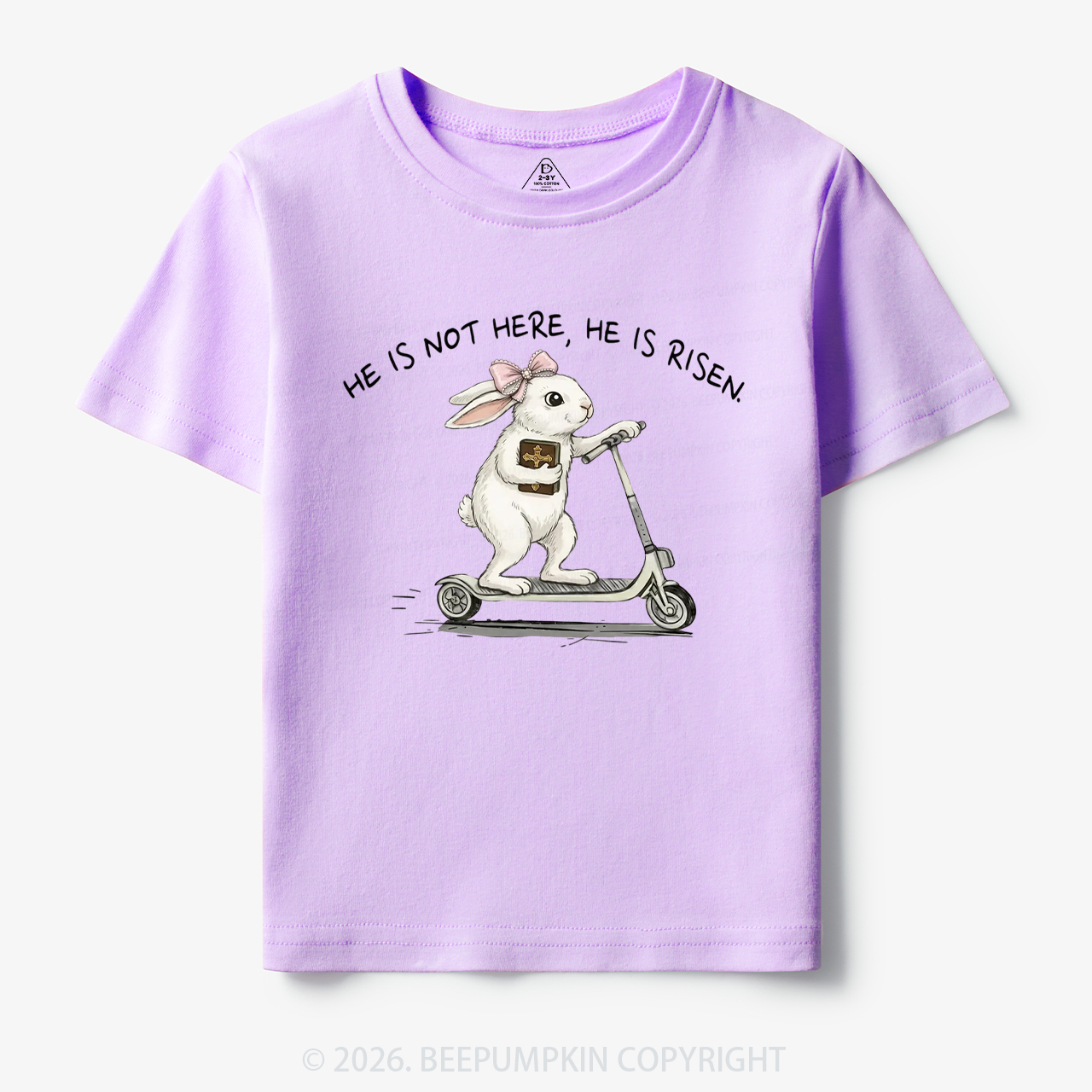 He Is Not Here He Is Risen Toddler&Kid's Tees