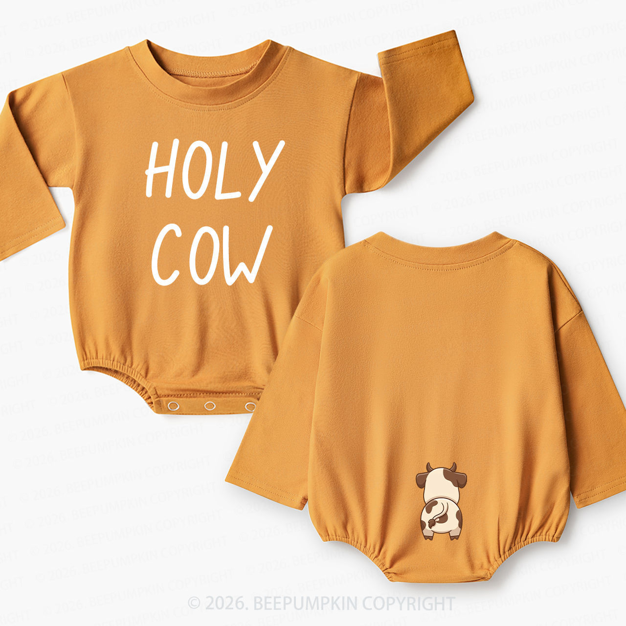 Holy Cow Baby Bubble Romper