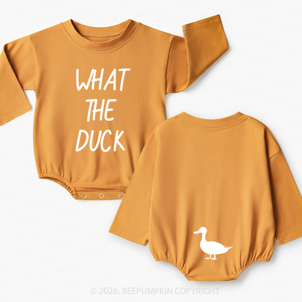 What The Duck Baby Bubble Romper