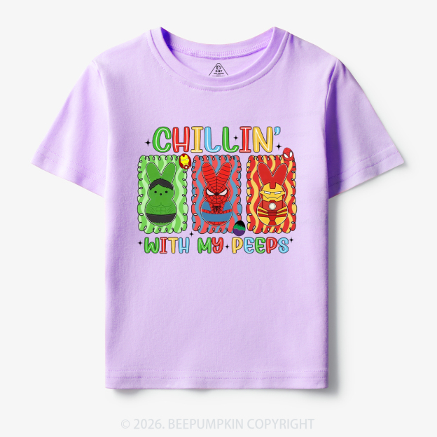 Chillin With My Friends Toddler&Kid's Tees