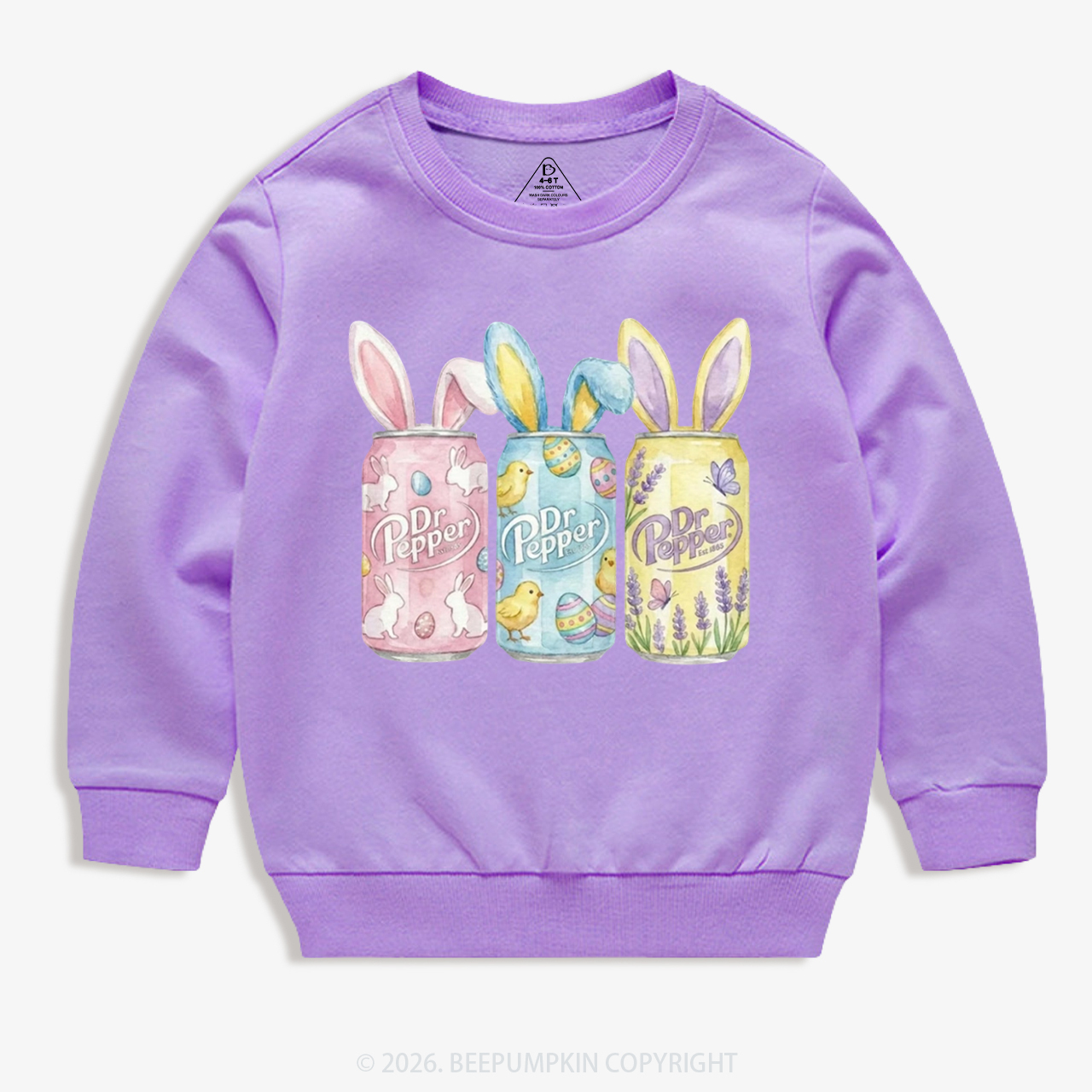 Bunny Easter Soda Kid's Sweatshirt