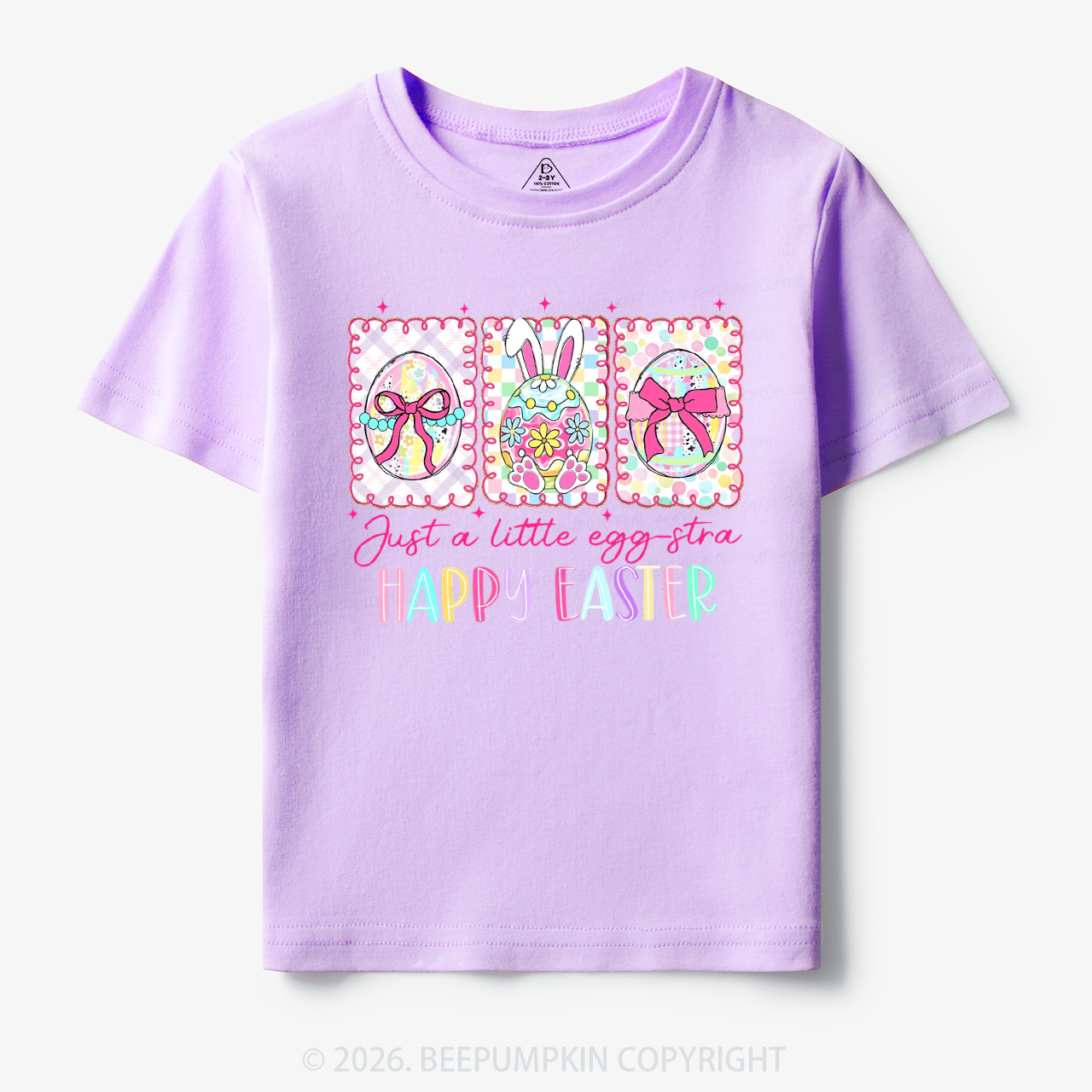 Just A Little Egg Star Easter Toddler&Kid's Tees