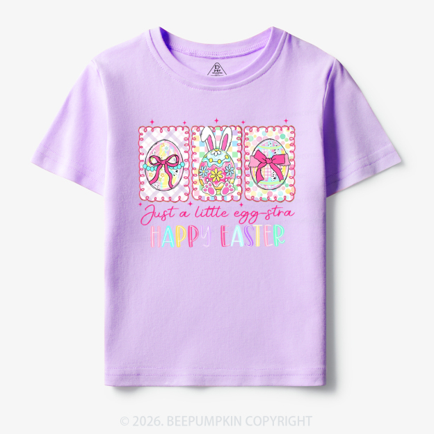 Just A Little Egg Star Easter Toddler&Kid's Tees