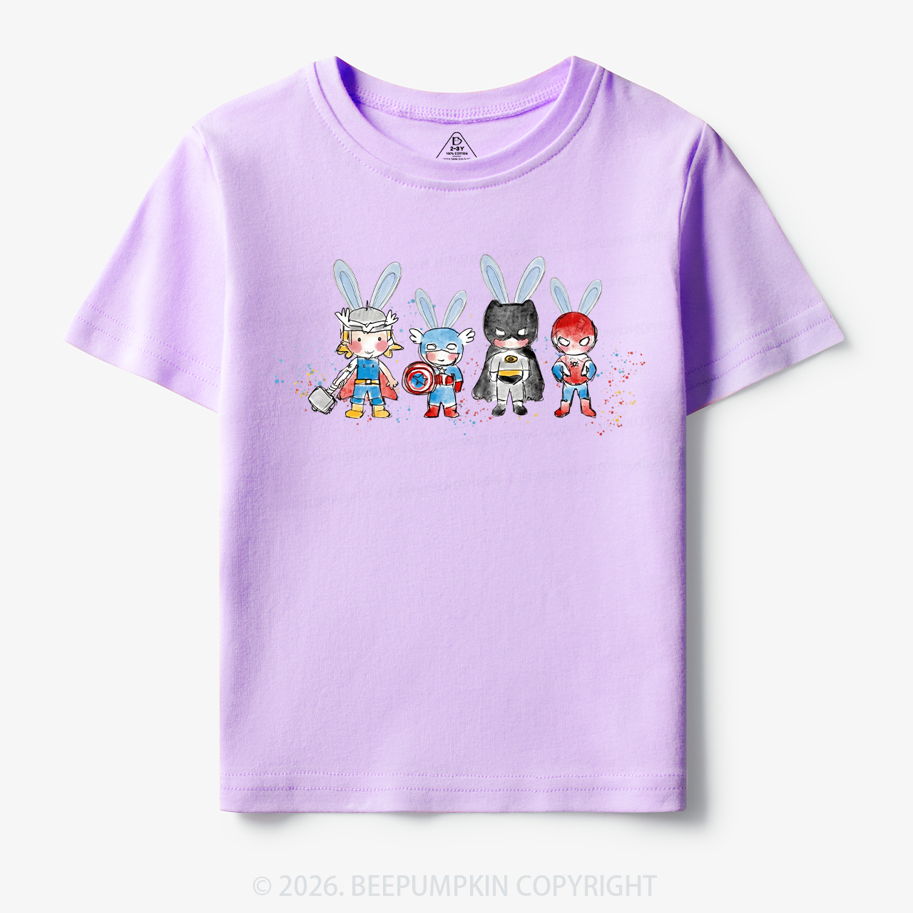 Easter Cute Cartoon Bunny Toddler&Kid's Tees