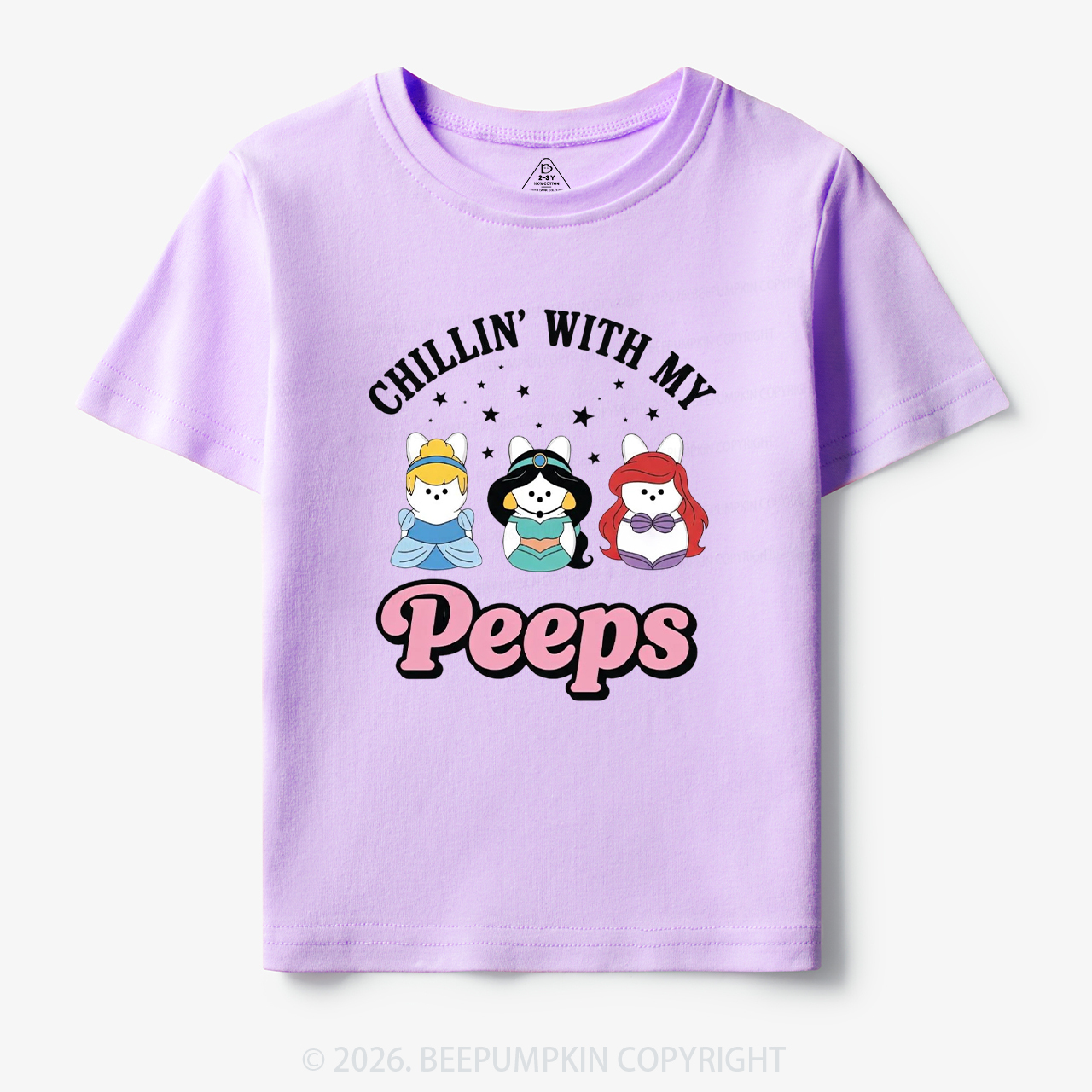 Chillin With My Peeps Bunny Toddler&Kid's Tees