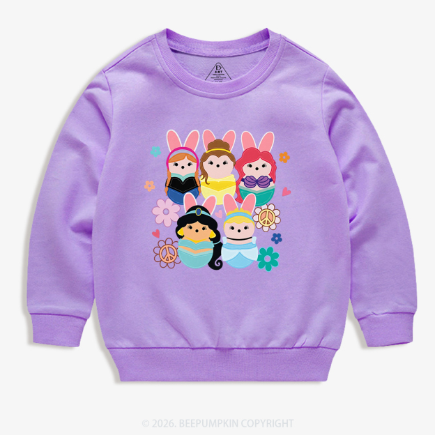 Dreamy Bunny Princess Kid's Sweatshirt