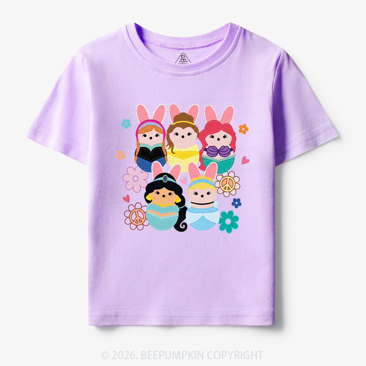 Dreamy Bunny Princess Toddler&Kid's Tees