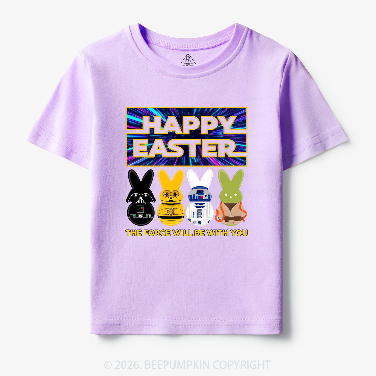 Cosmic Rabbit Easter Toddler&Kid's Tees