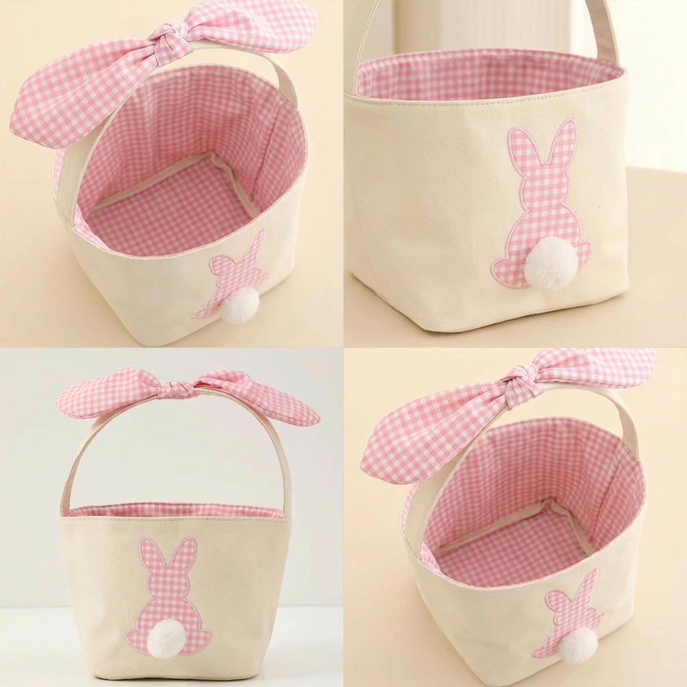 Personalized Easter Bunny Rabbit Basket