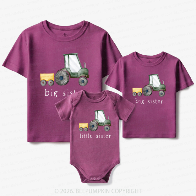 Tractor Country Matching Tees For Siblings