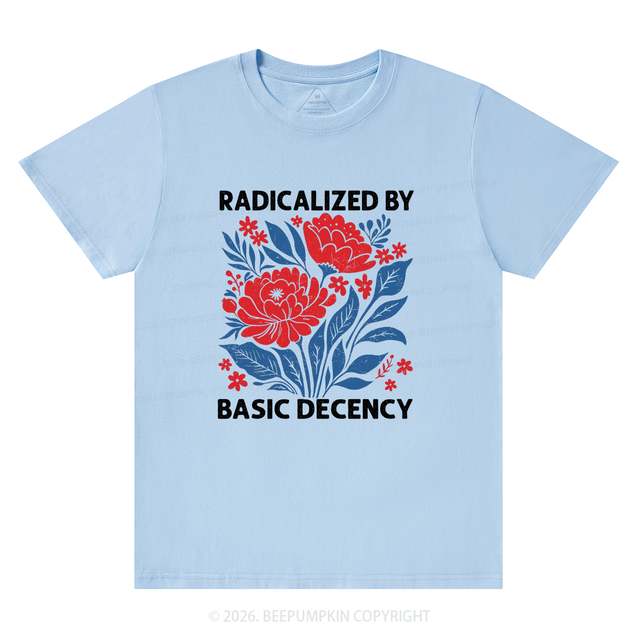 Radicalized By Basic Decency Feminist T-Shirts