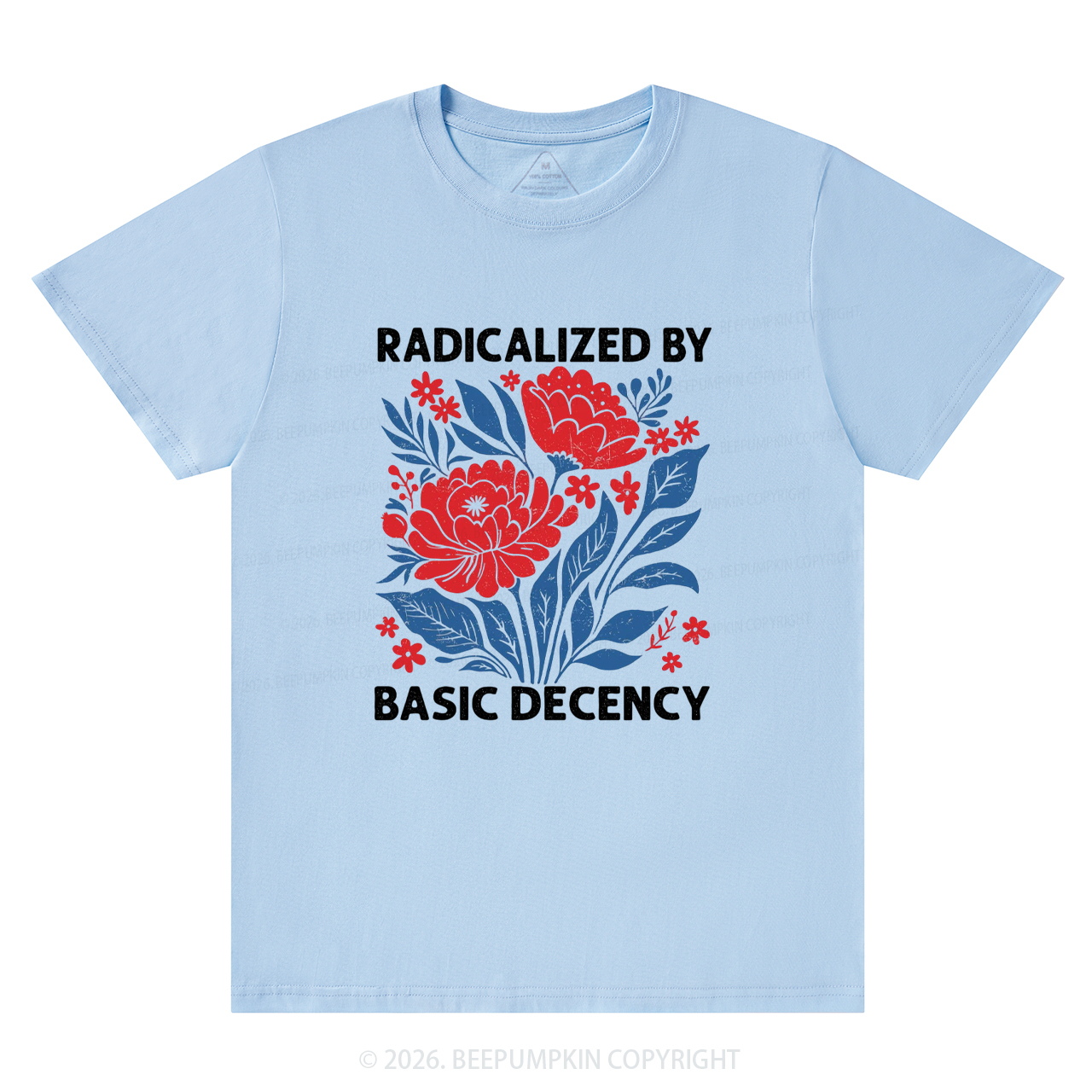 Radicalized By Basic Decency Feminist T-Shirts