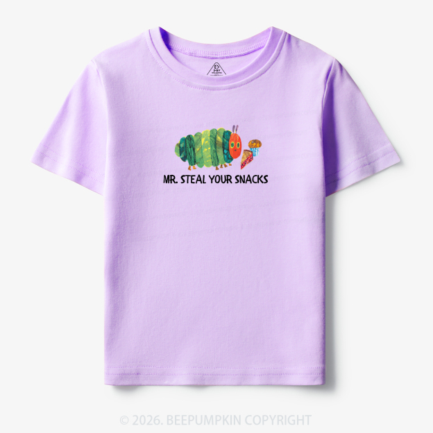 Mr Steal Your Snacks Toddler&Kid's Tees