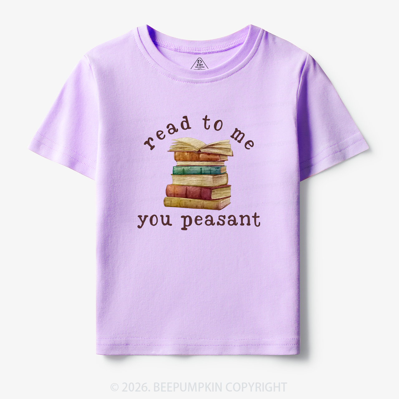 Read To Me You Peasant Book Lover Toddler&Kid's Tees