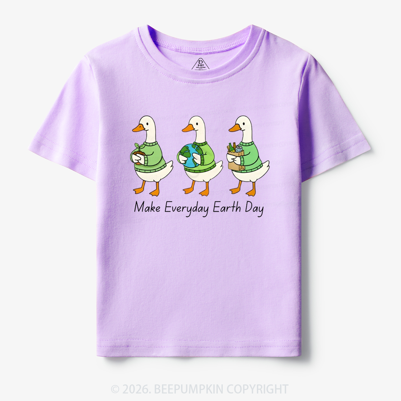 Make Everyday Earth Day Silly Goose Toddler&Kid's Tees