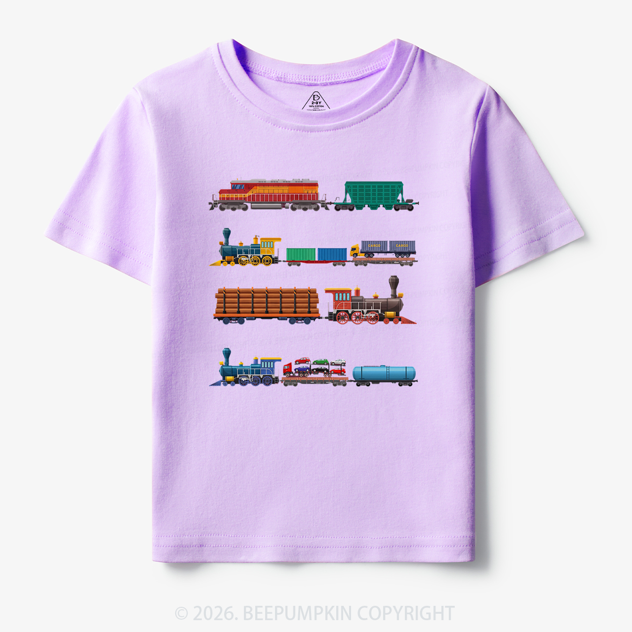 Rainbow Train Toddler&Kid's Tees