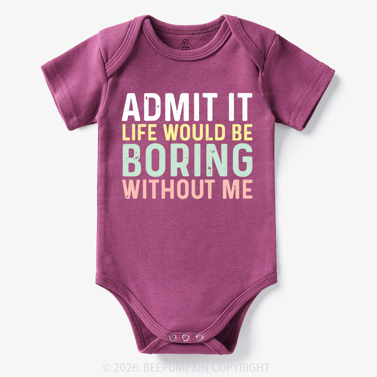 Sarcastic 'Admit It' Sassy Bodysuit