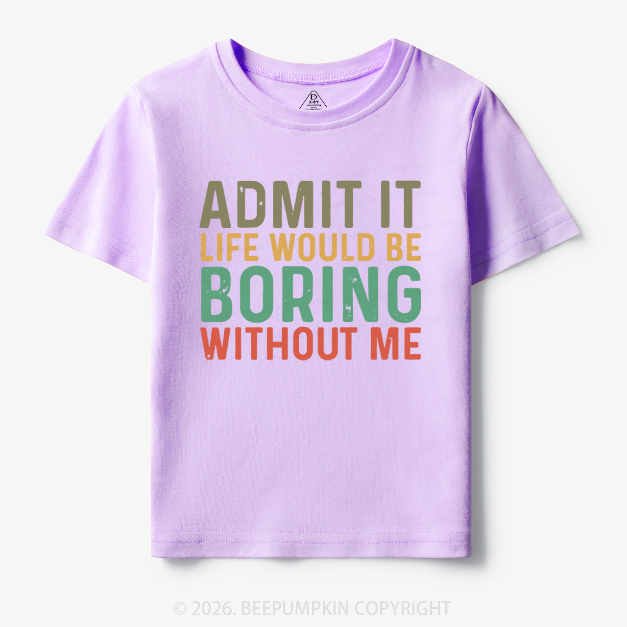 Sarcastic 'Admit It' Sassy Toddler&Kid's Tees