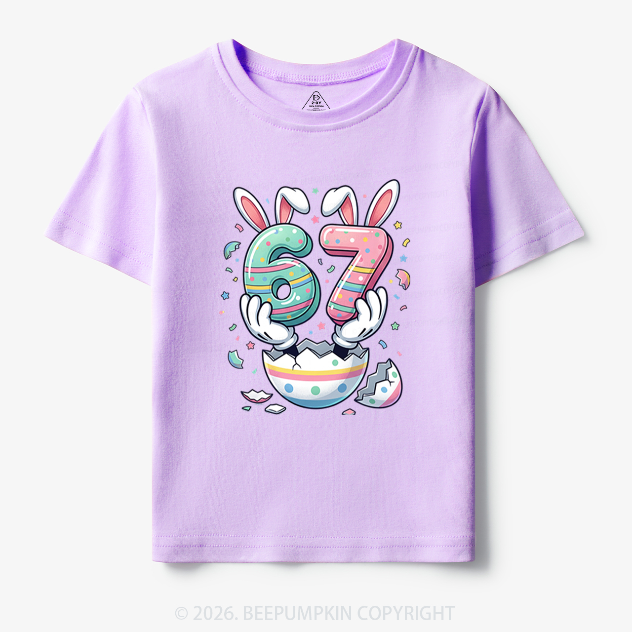 67 Easter Bunny Funny Toddler&Kid's Tees