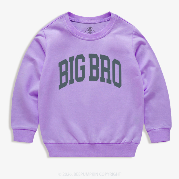 Big Bro Boho Natural Kid's Sweatshirt