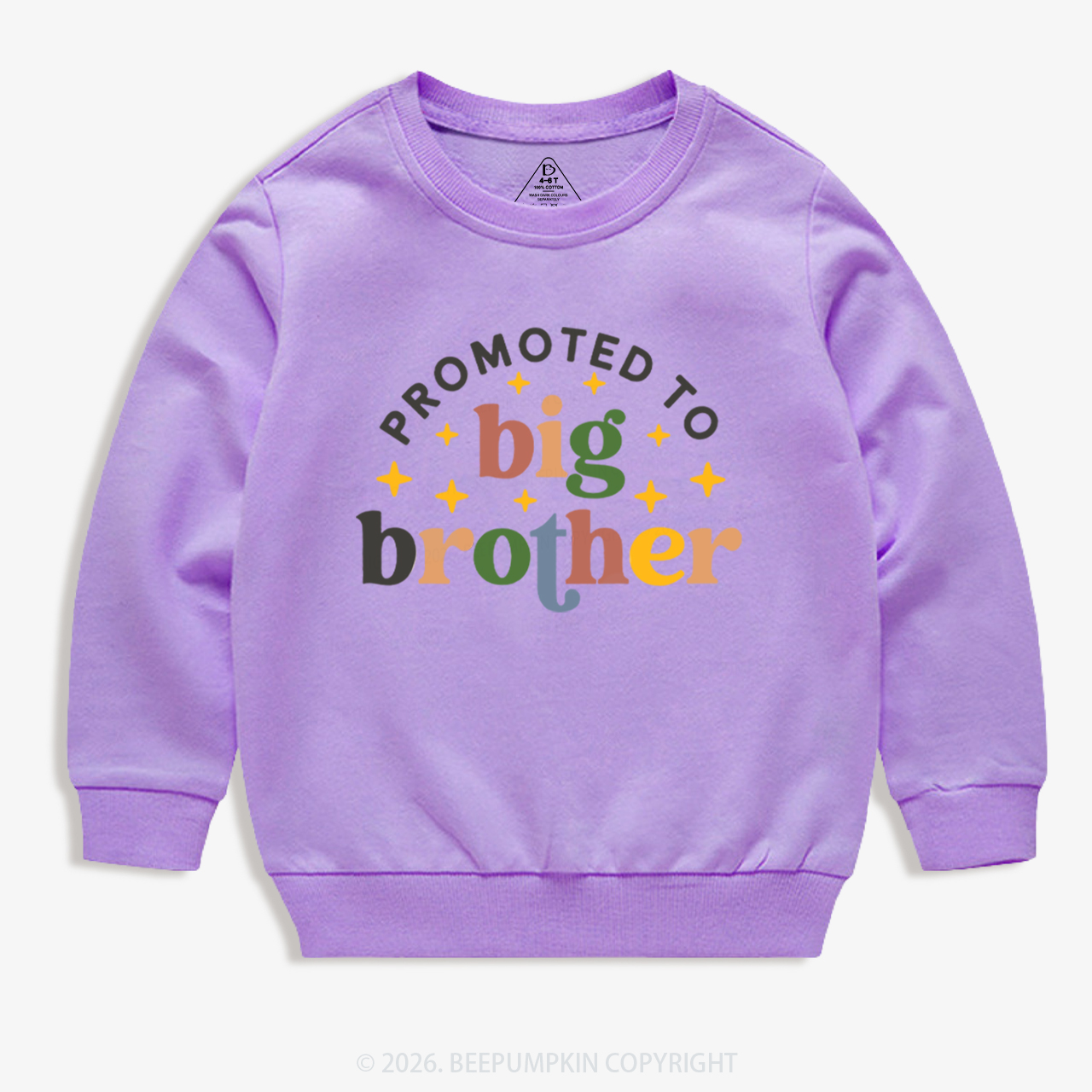 Future Promoted To Big Brother Kid's Sweatshirt