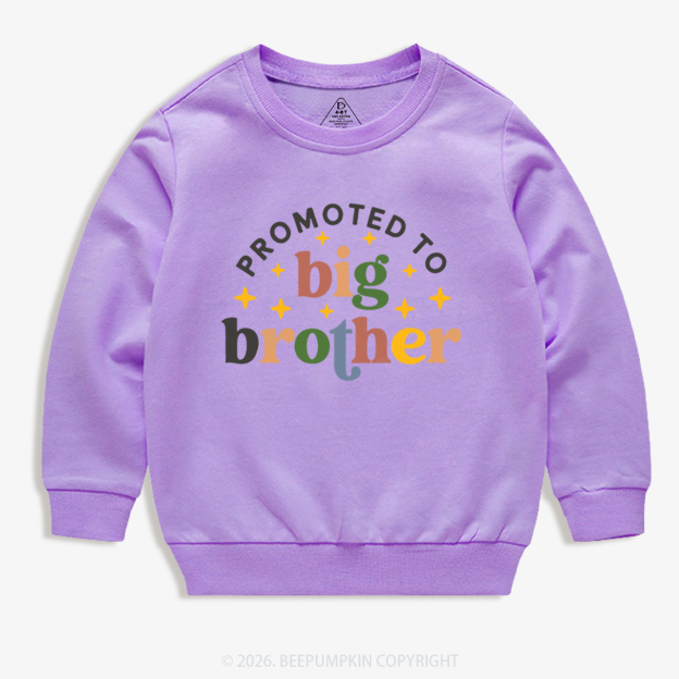 Future Promoted To Big Brother Kid's Sweatshirt