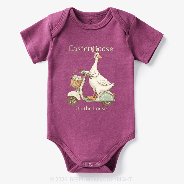 Easter Silly Goose Holiday Meme Bodysuit