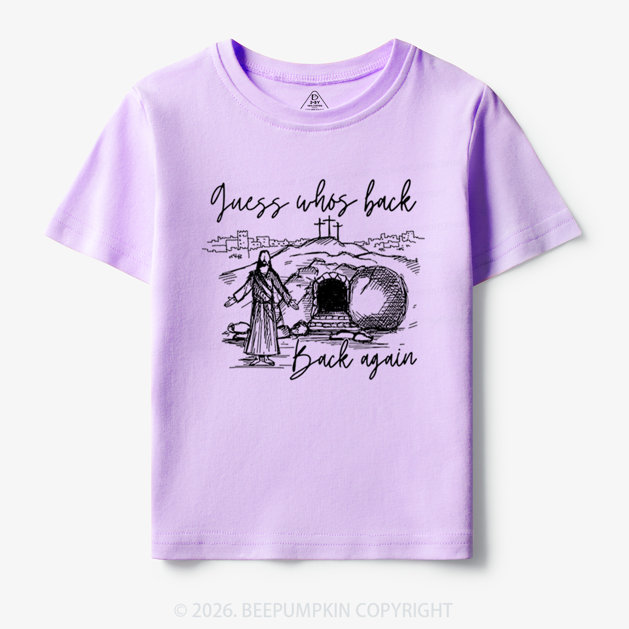 Guess Who's Back Again Funny Jesus Toddler&Kid's Tees