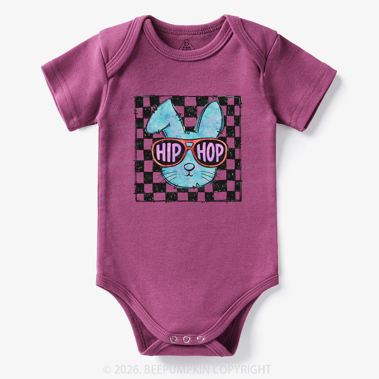 Hip Hop Bunny Easter Bodysuit