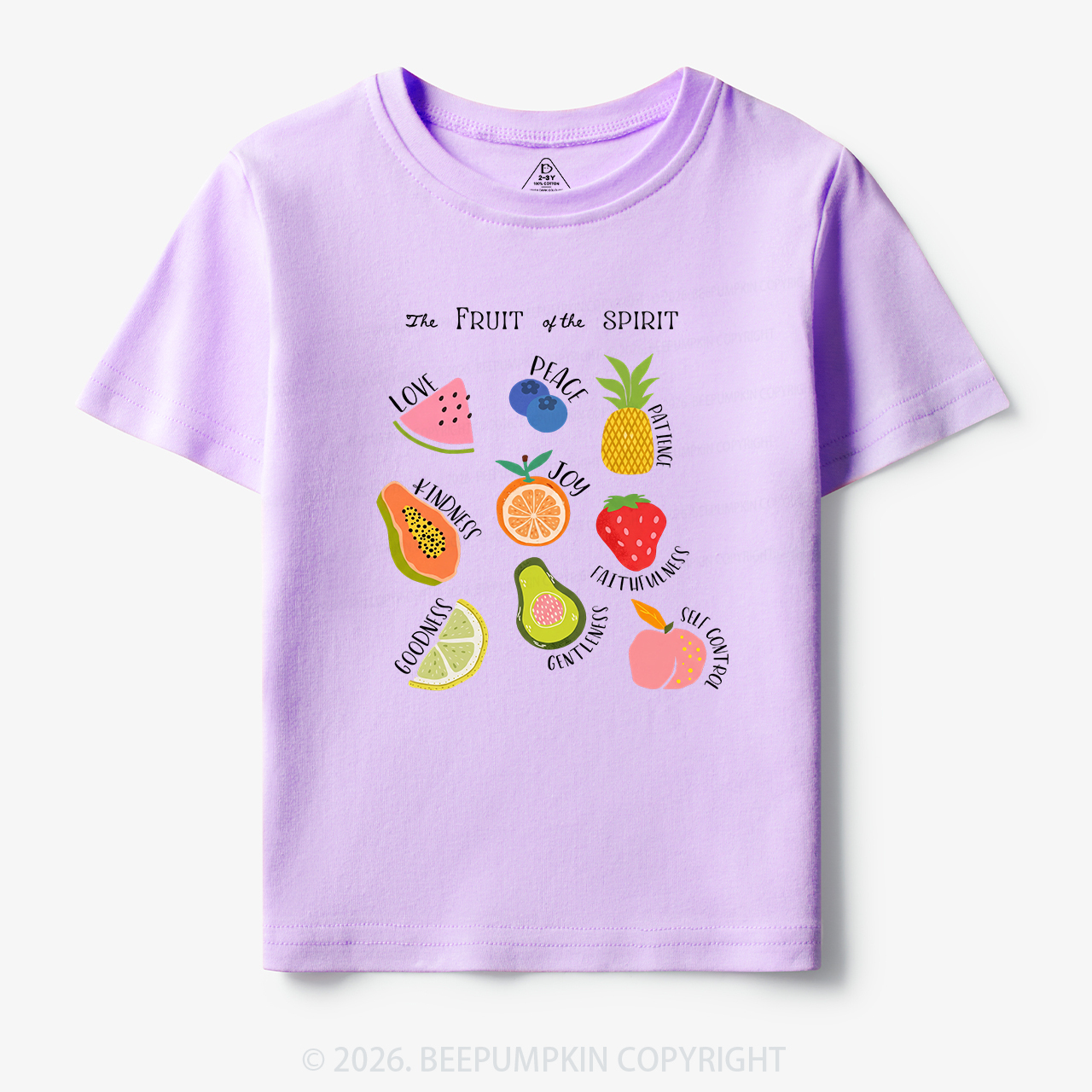 Fruit of the Spirit Christian Toddler&Kid's Tees