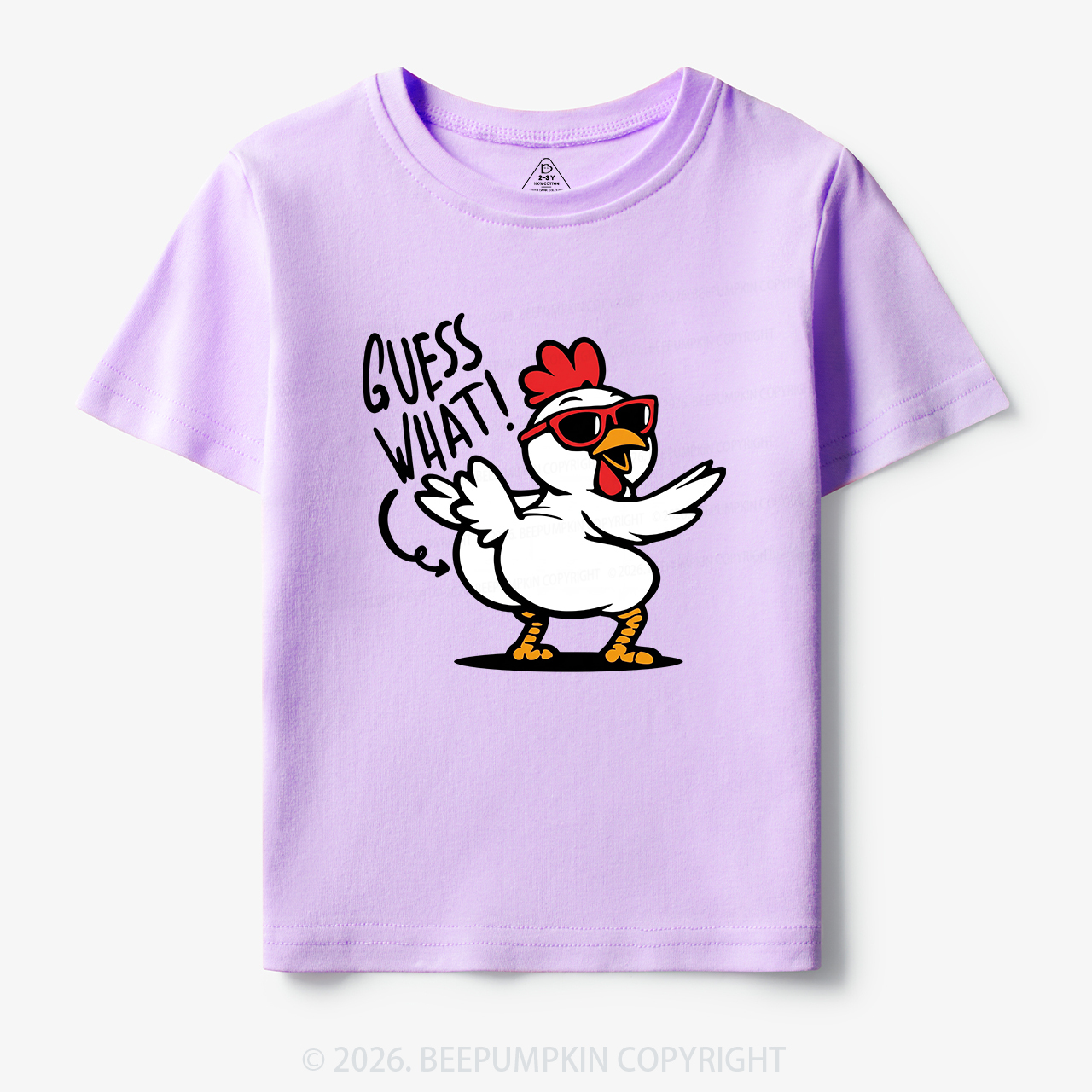 Funny Guess What Chicken Butt Toddler&Kid's Tees
