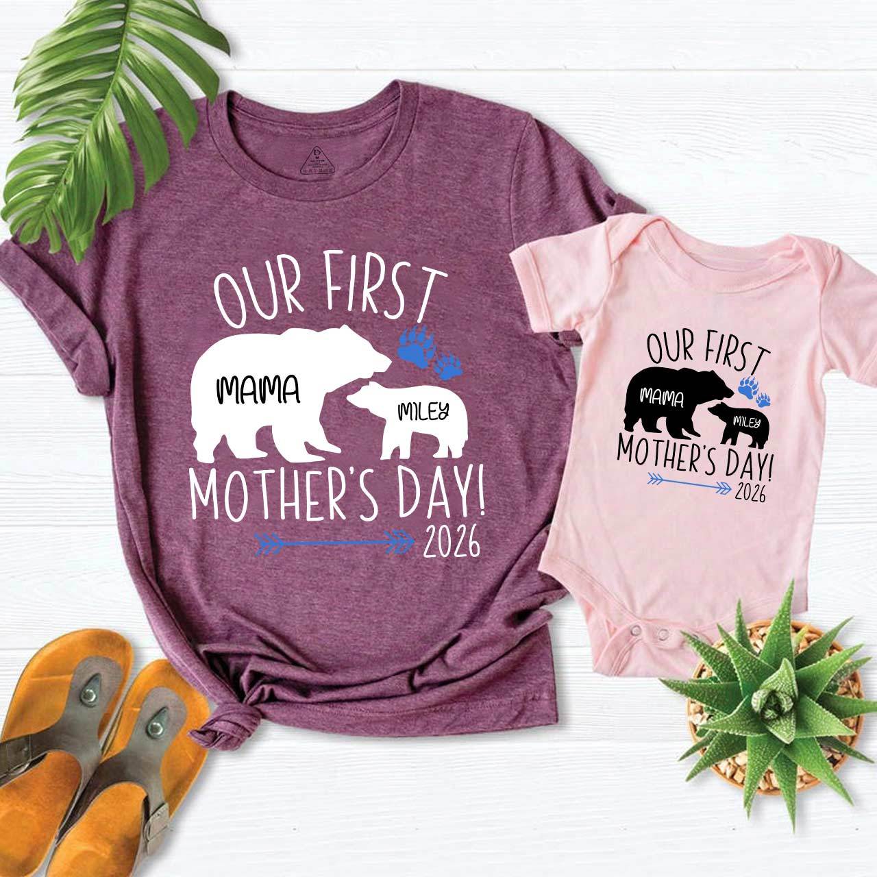 Baby Mom Bear Adult&Kids Shirt