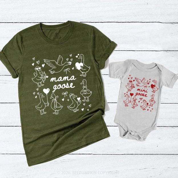 Silly Goose Mommy and Me Mom&Me Matching T-Shirts