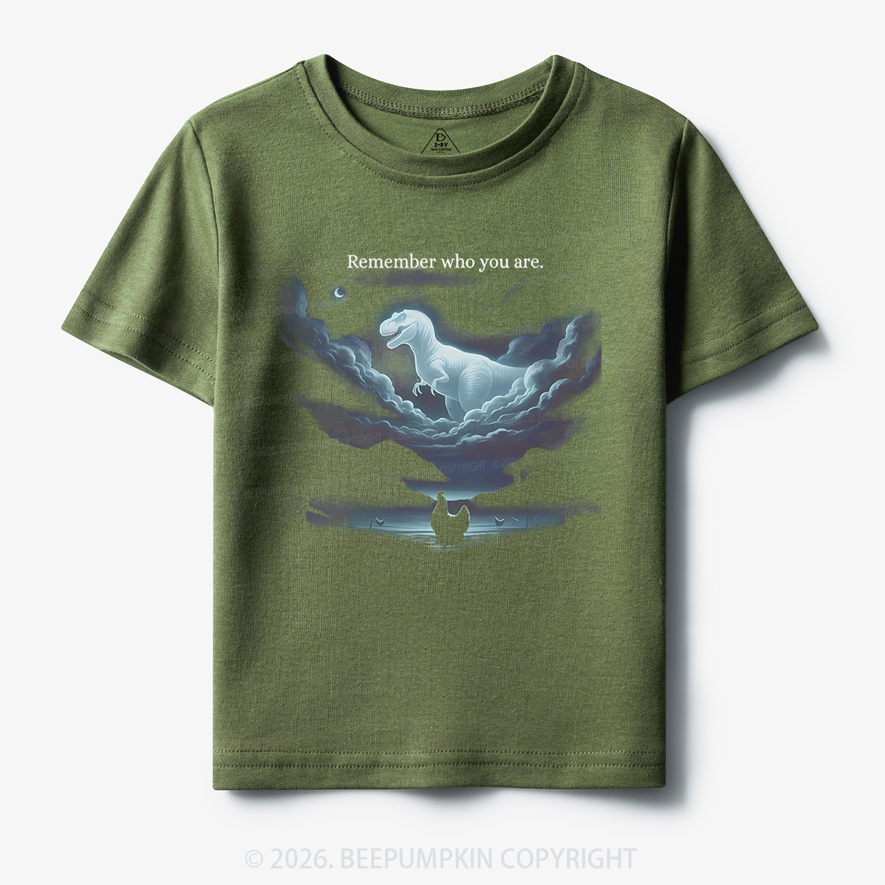 Remember Who You Are Chicken Dinosaur Toddler&Kid's Tees