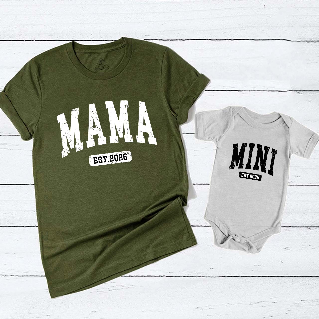 Mama Mini Gift Mom&Me Matching Tees