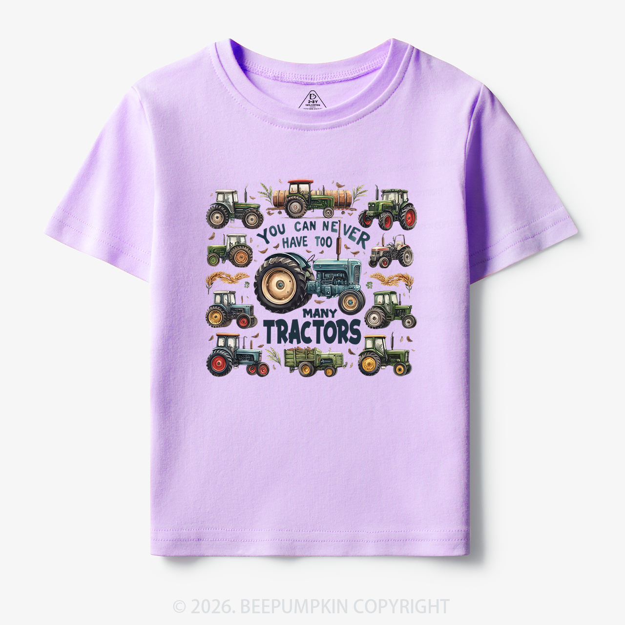 You Can Never Have Too Many Tractors Toddler&Kid's Tees