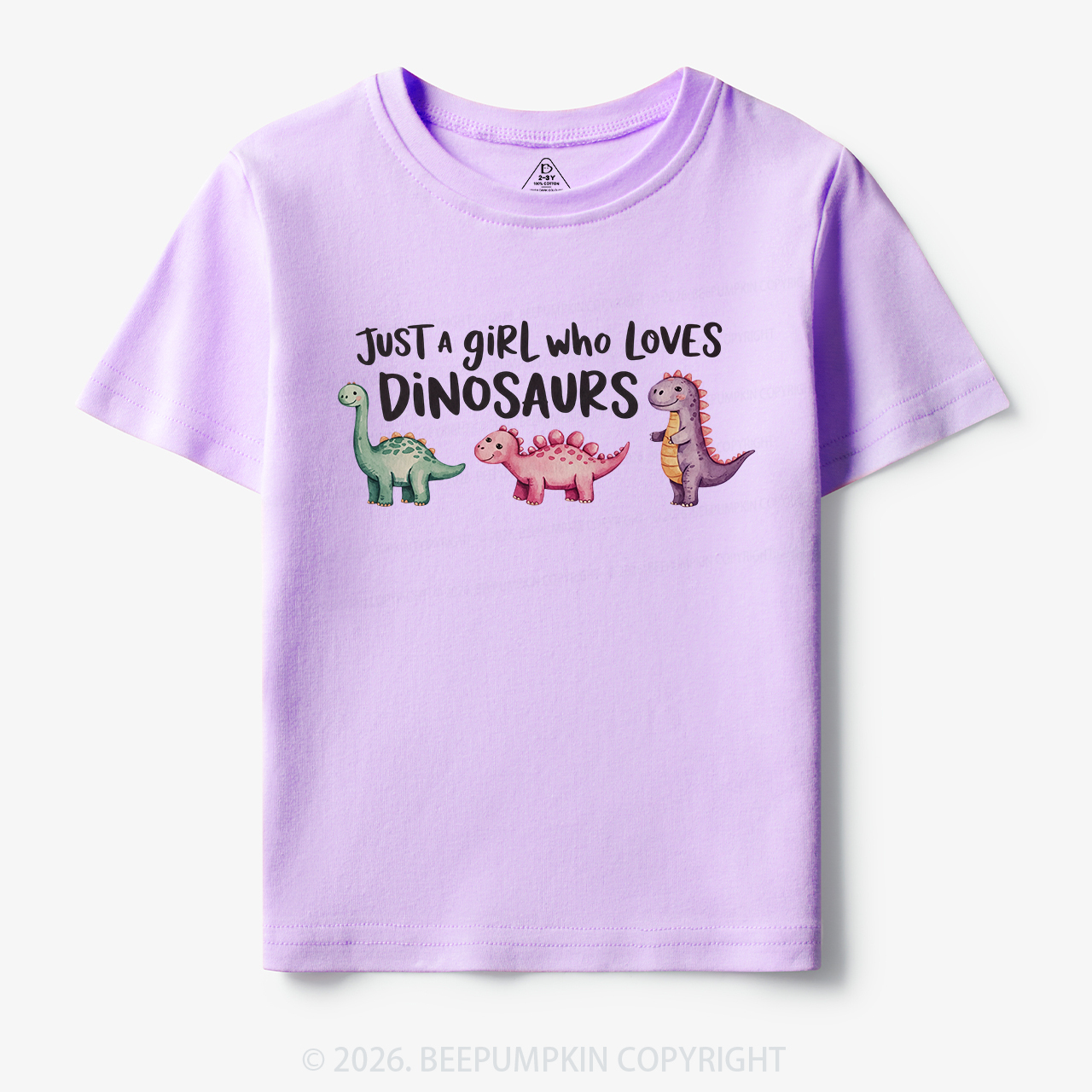 Just A Girl Who Loves Dinosaurs Toddler&Kid's Tees